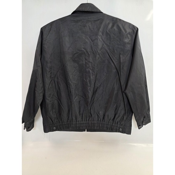 Dutyman Jacket Mens Large Black Nylon Police Duty Uniform Zip Pockets Work - Picture 6 of 9